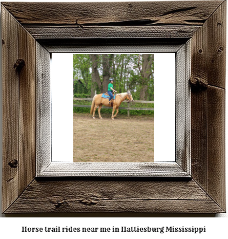 horse trail rides near me in Hattiesburg, Mississippi